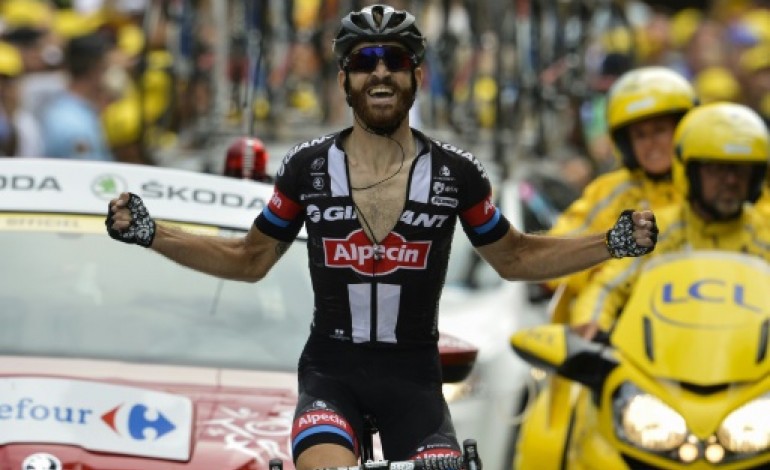Pra-Loup (France) (AFP). Tour de France: l'Allemand Simon Geschke remporte la 17e étape