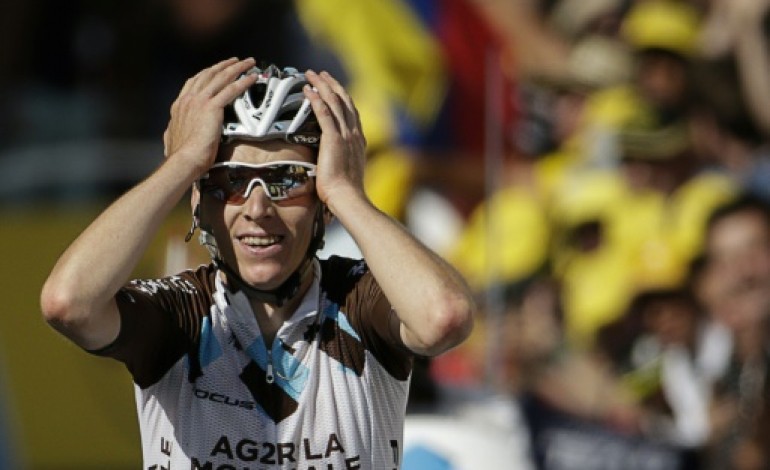 Saint-Jean-de-Maurienne (France) (AFP). Tour de France: la victoire éclatante de Romain Bardet