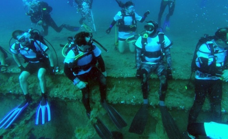 Larnaca (Chypre) (AFP). Le Titanic de la Méditerranée attire les plongeurs à Chypre