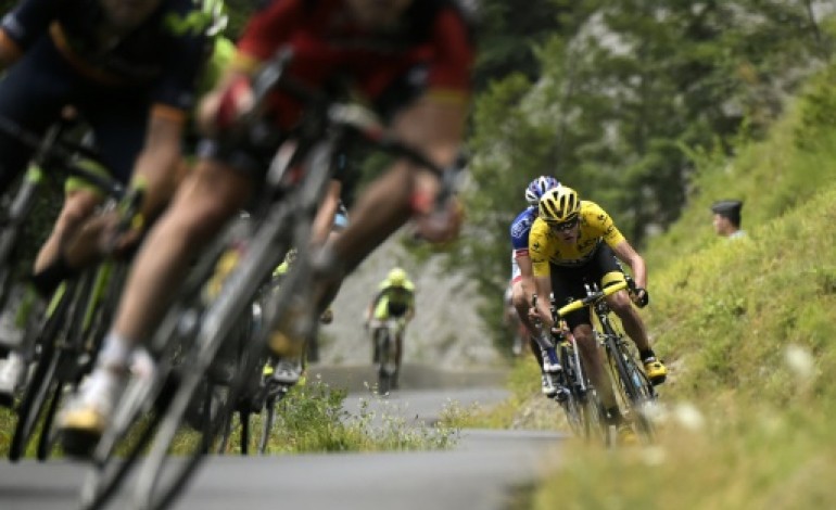 L'Alpe d'Huez (France) (AFP). Tour de France: Froome prêt pour une 2e victoire sur les Champs-Elysées