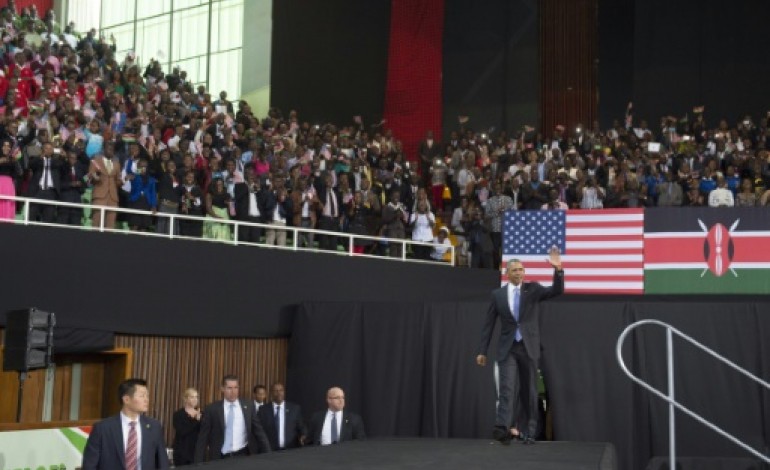 Nairobi (AFP). Obama appelle le Kenya, à la croisée des chemins, à prendre son avenir en main