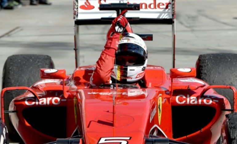 Budapest (AFP). F1: Sebastian Vettel (Ferrari) remporte le GP de Hongrie