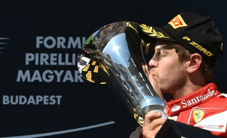 Budapest (AFP). F1: Vettel gagne en Hongrie pour Jules Bianchi