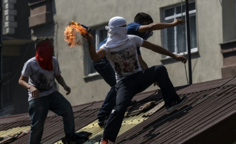 Istanbul (AFP). Turquie: nouveaux affrontements entre police et manifestants dans un quartier d'Istanbul