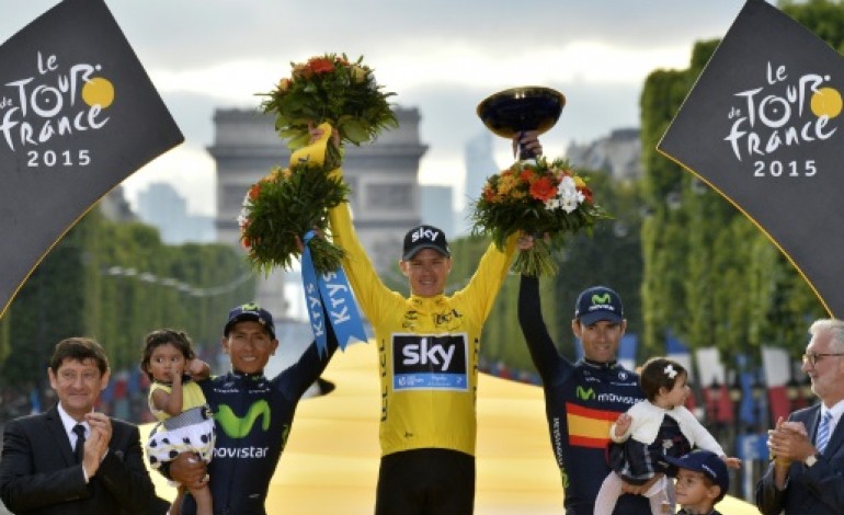 Paris (AFP). Tour de France: Froome, un héros surtout anglais