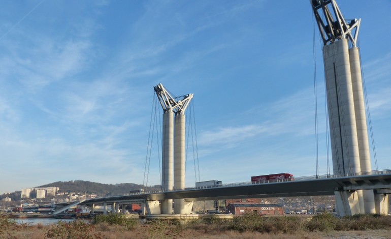 Rouen: le pont Flaubert fermé durant deux nuits pour réparation