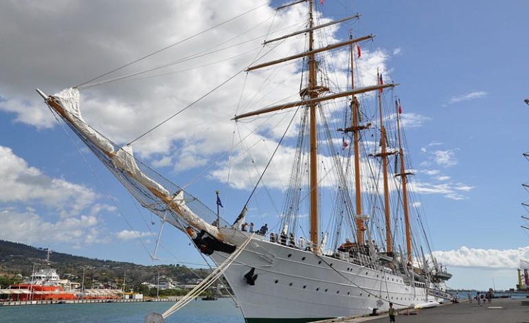 Le voilier Esmeralda à Rouen, un avant-goût de l'Armada ?