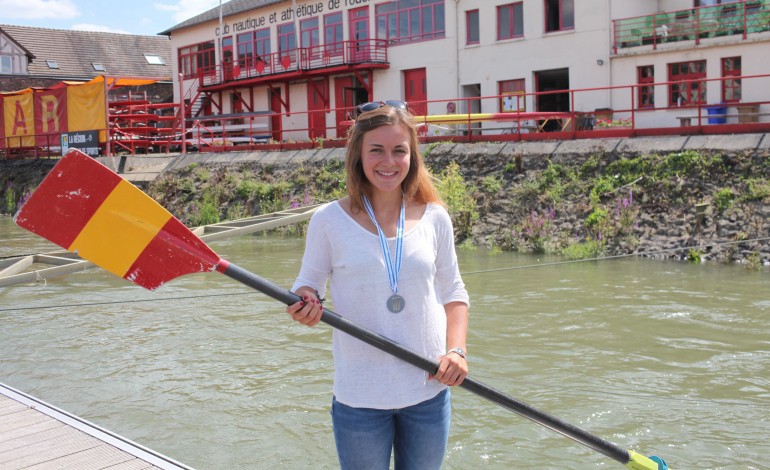 Selma Dhaouadi, une Normande vice-championne du monde espoirs d'aviron !