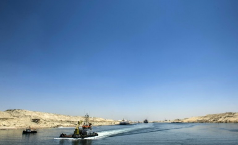 Le Caire (AFP). Egypte: le canal de Suez, symbole de l'impérialisme devenu l'emblème de Sissi