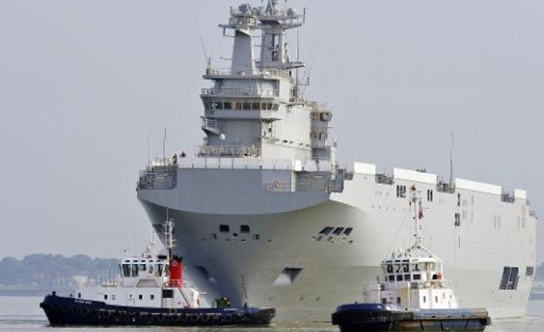 Paris (AFP). France: A vendre : deux navires BPC Mistral. Etat neuf