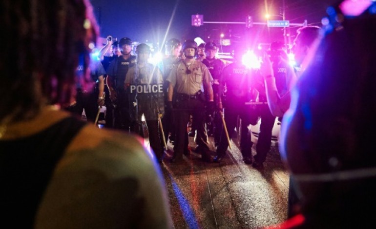 Ferguson (Etats-Unis) (AFP). Etats-Unis: un an après la mort de Michael Brown, état d'urgence à Ferguson