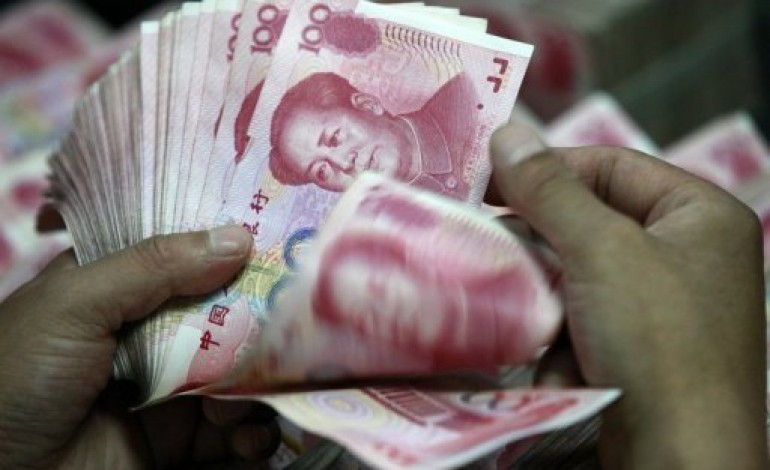 Pékin (AFP). La Chine dévalue le yuan face au dollar, un coup de pouce à ses exportations