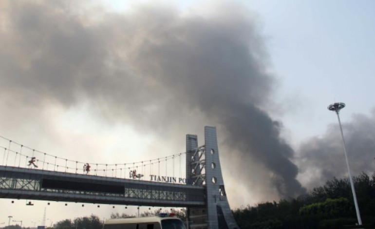 Tianjin (Chine) (AFP). Chine: le bilan des explosions à Tianjin s'alourdit à 44 morts