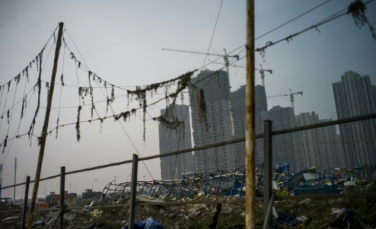 Tianjin (Chine) (AFP). Explosions de Tianjin: des habitants évacués par crainte d'une pollution chimique