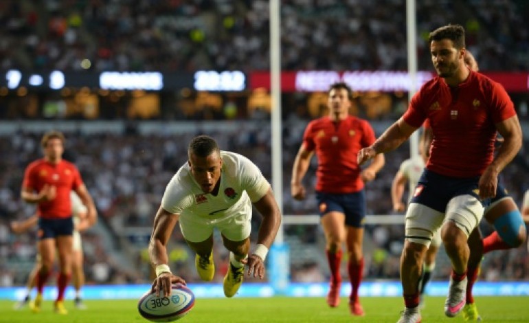 Twickenham (Royaume-Uni) (AFP). Rugby: Angleterre 12, France 9 à la mi-temps, en préparation au Mondial
