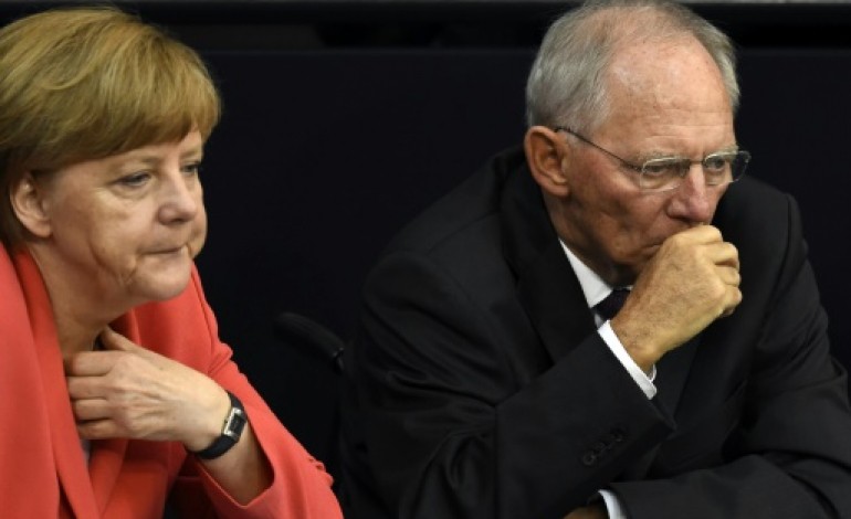 Berlin (AFP). Grèce: Merkel s'impose face à Schäuble malgré la grogne des conservateurs
