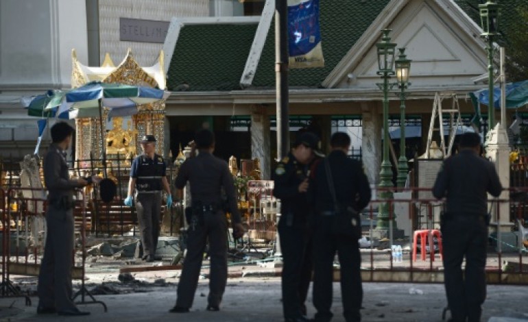 Bangkok (AFP). Attentat à Bangkok: un suspect identifié sur des images de vidéo-surveillance