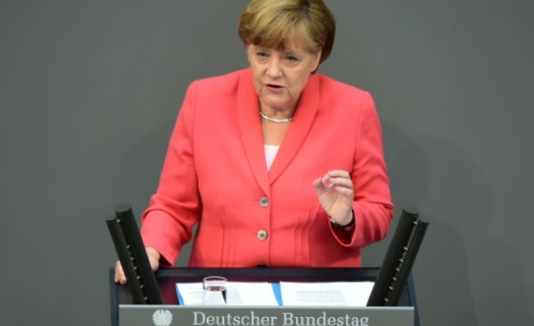 Berlin (AFP). Vote au Bundestag sur l'aide à la Grèce, Merkel va compter les siens