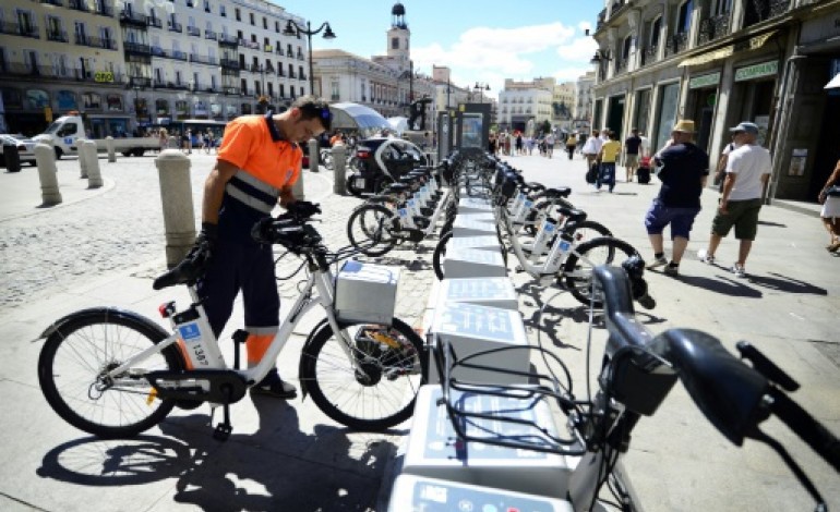 Madrid (AFP). Madrid mise sur le vélo à assistance électrique