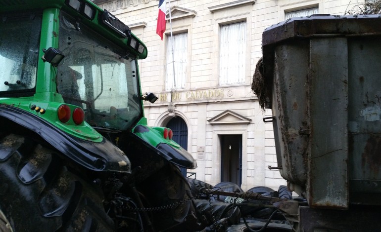 Dégâts des agriculteurs à Caen : la Préfecture étudie l'opportunité de porter plainte