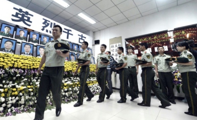 Pékin (AFP). Chine: le bilan des explosions à Tianjin monte à 123 morts