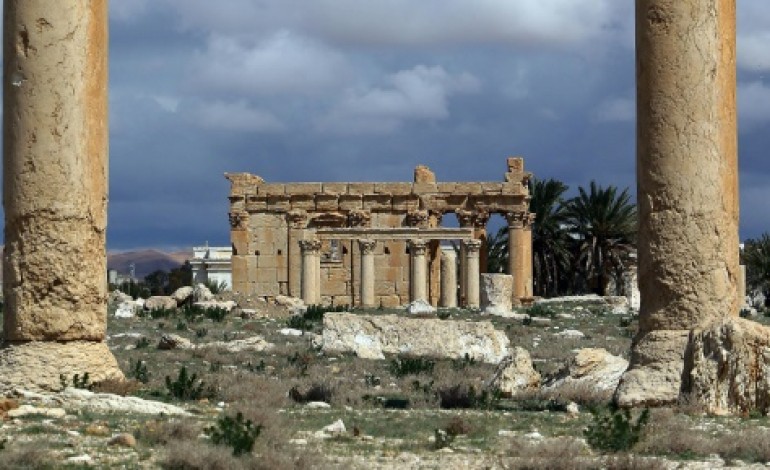 Beyrouth (AFP). Temple à Palmyre détruit par l'EI, un crime de guerre selon l'Unesco