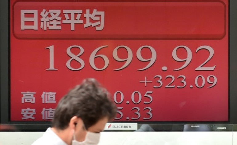 Shanghai (AFP). Les Bourses rebondissent en Asie après Wall Street, mais la Chine inquiète toujours