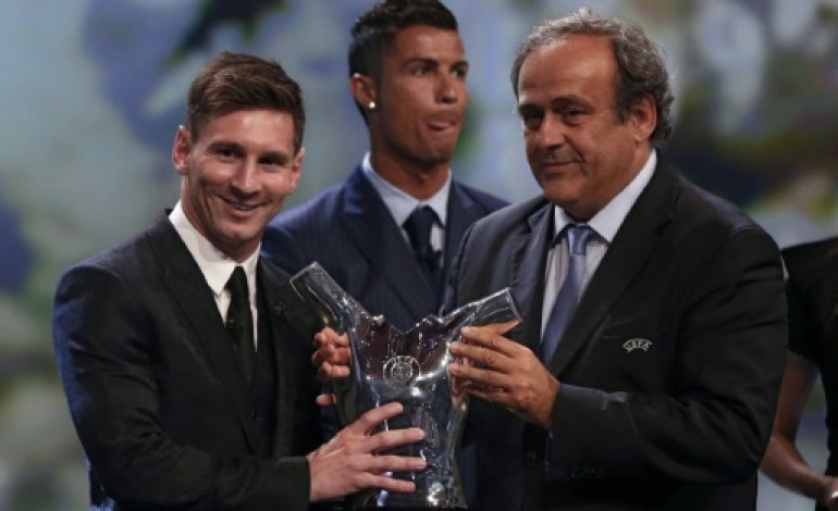 Paris (AFP). Lionel Messi élu meilleur joueur UEFA 2014-2015