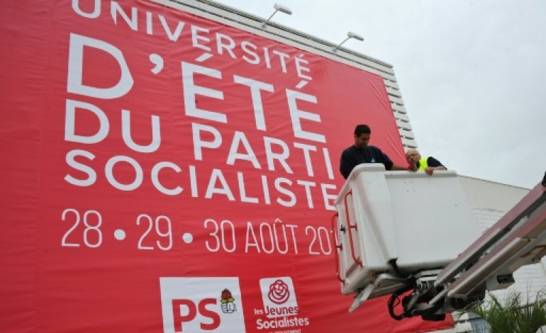 Paris (AFP). PS: université d'été à La Rochelle en pleine crise chez les écologistes