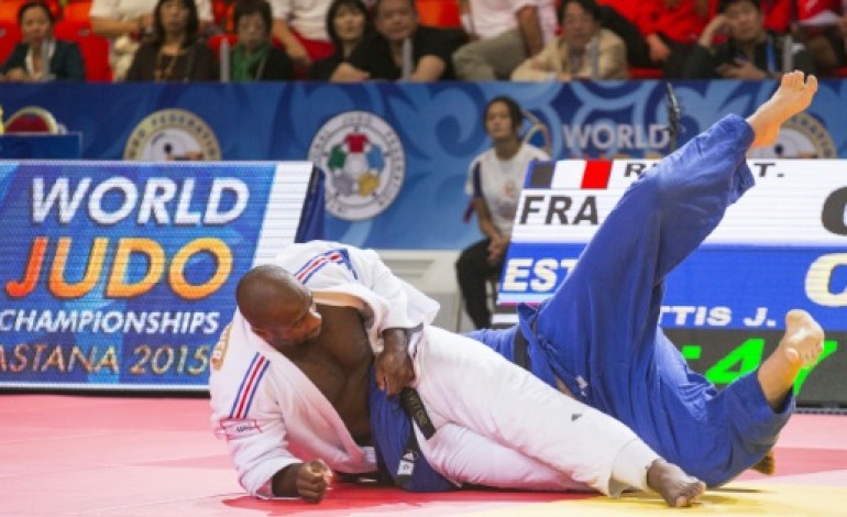 Astana (Kazakhstan) (AFP). Mondiaux-2015 de Judo: Teddy Riner  en quarts de finale 