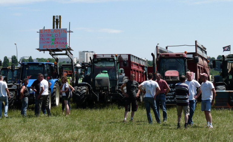 Plus de 200 agriculteurs de Basse-Normandie vont rejoindre Paris ce jeudi 3 septembre