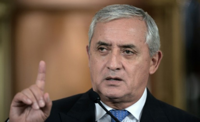 Guatemala (AFP). Guatemala: l'immunité du président entre les mains des députés