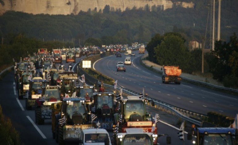 Paris (AFP). Agriculteurs: perturbations limitées sur les routes 