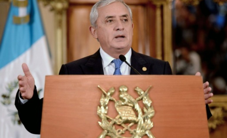 Guatemala (AFP). Guatemala: accusé de corruption, le président Pérez démissionne 