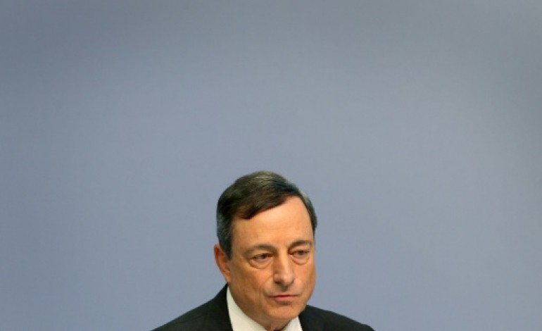 Francfort (AFP). Zone euro: la BCE abaisse ses prévisions d'inflation et de croissance