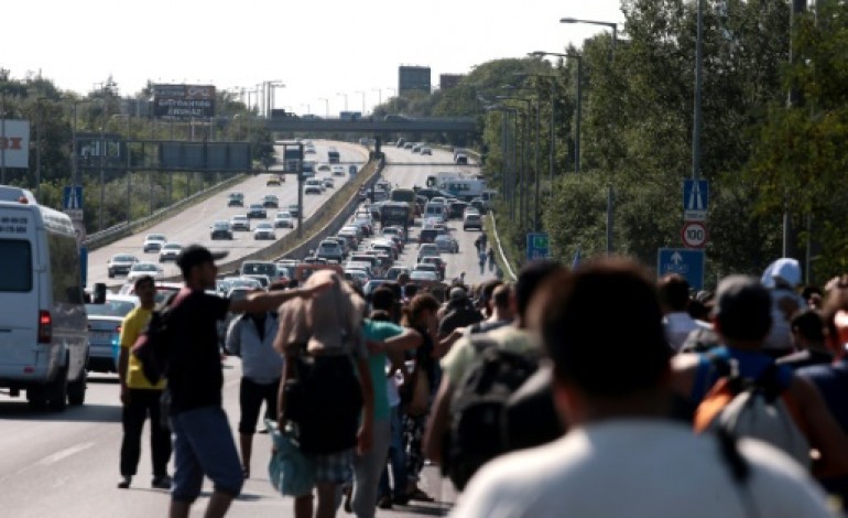 Budapest (AFP). Hongrie : les migrants se rebellent, Budapest durcit ses lois