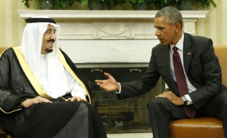 Washington (AFP). Obama et le roi d'Arabie affichent leur entente en dépit des tensions