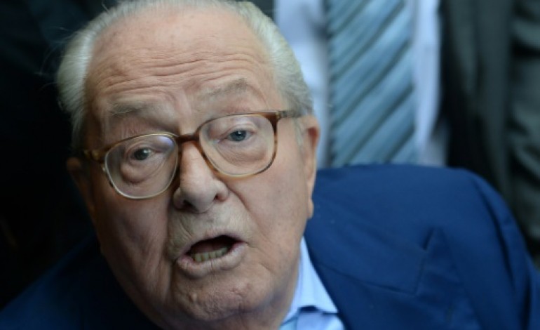 Marseille (AFP). Jean-Marie Le Pen appelle à enterrer la hache de guerre au Front National