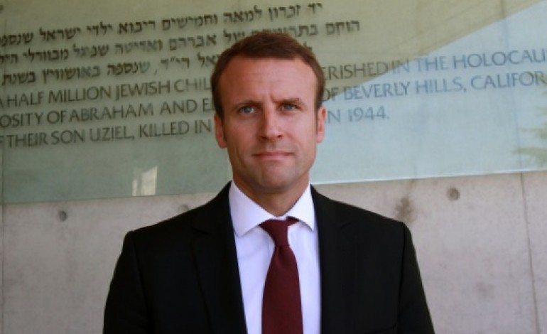 Jérusalem (AFP). Emmanuel Macron en Israël et dans les Territoires palestiniens