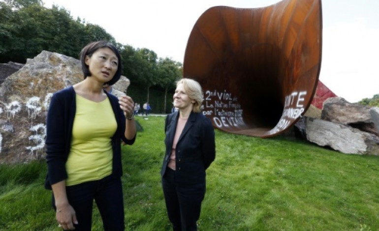 Paris (AFP). Versailles: la grande sculpture d'Anish Kapoor à nouveau la cible de vandales