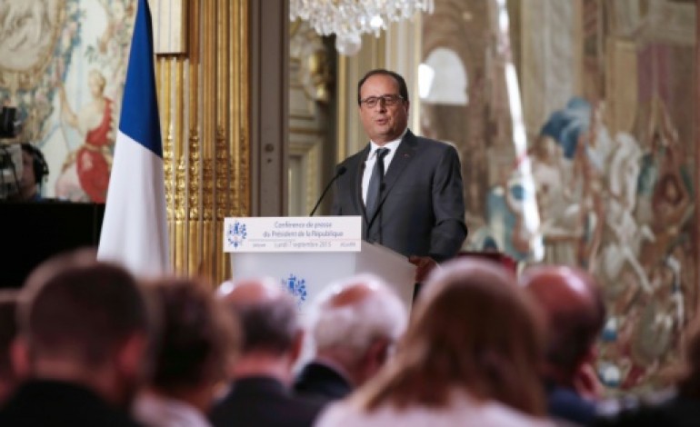 Paris (AFP). Hollande ouvre la voie à des frappes françaises en Syrie