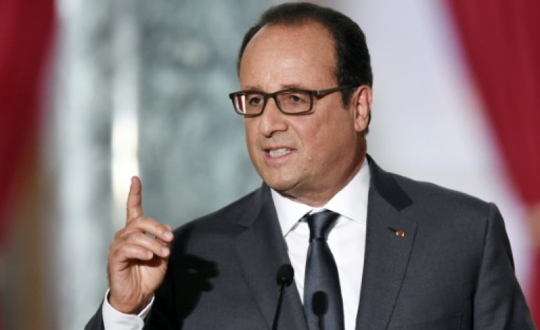 Paris (AFP). Conférence de presse de Hollande: des annonces sans souffle estime la presse