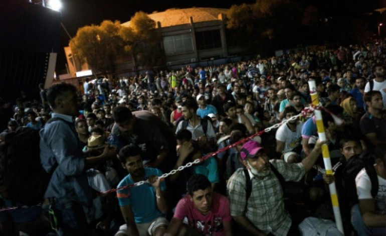 Mytilène (Grèce) (AFP). Migrants: tensions sur l'île grecque de Lesbos, l'Europe se mobilise