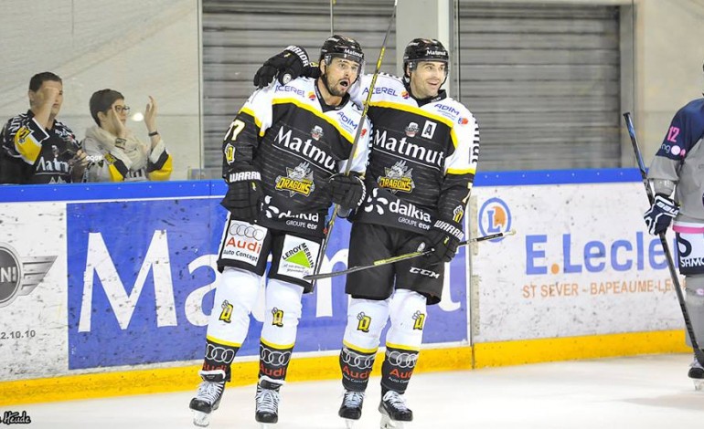  Hockey: les Dragons de Rouen s'imposent face à Epinal