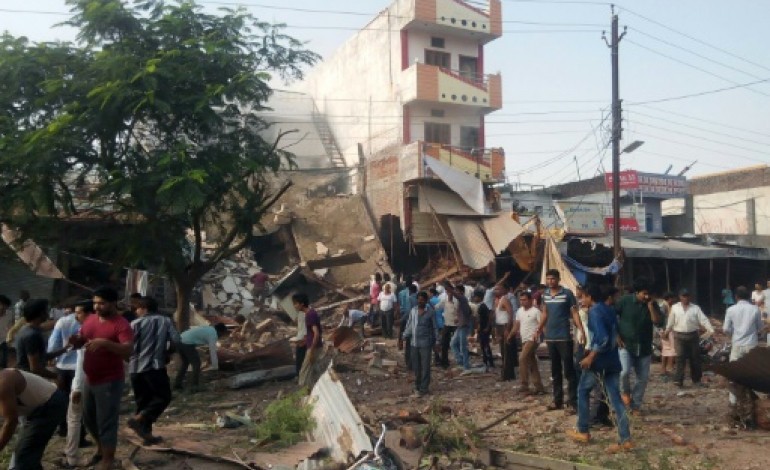 New Delhi (AFP). Inde: 82 morts, selon un nouveau bilan, dans l'explosion d'une bonbonne de gaz
