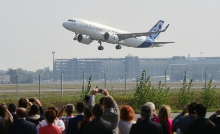 Mobile (Etats-Unis) (AFP). Airbus lance en fanfare ses avions made in USA