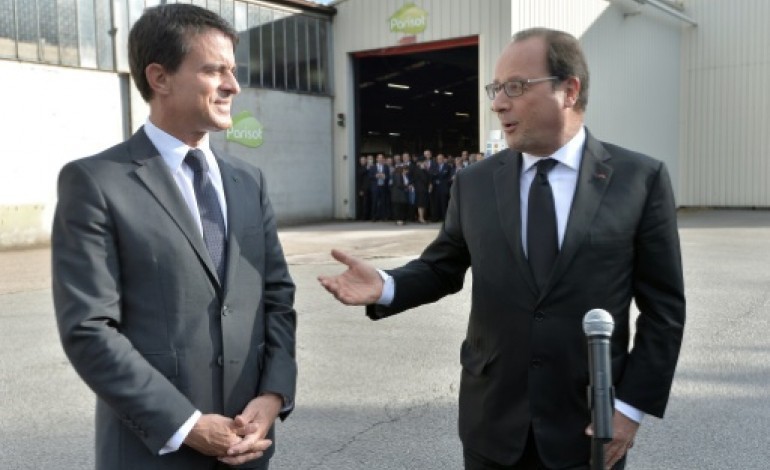 Vesoul (AFP). Hollande à Vesoul: des annonces pour les zones rurales et un air de campagne électorale