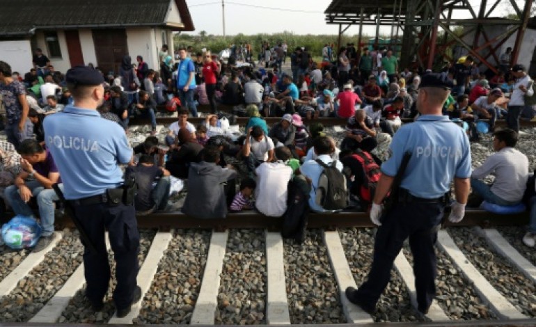 Zagreb (AFP). La Croatie s'attend à l'arrivée de plus de 20.000 migrants en deux semaines