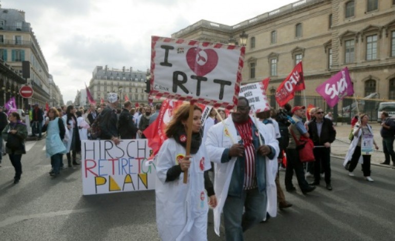 Paris (AFP). 35 heures à l'AP-HP: les grévistes réclament un médiateur 