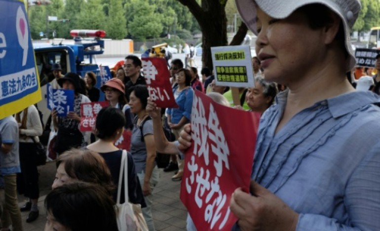 Tokyo (AFP). Japon: les lois élargissant le rôle de l'armée font polémique